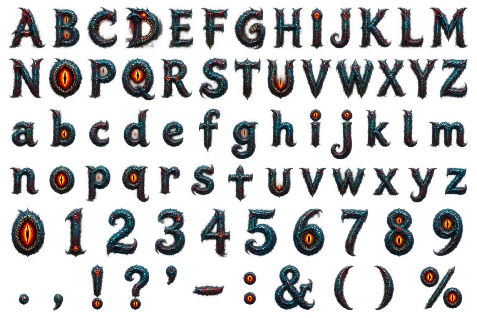 Complete Demon of the Sea character sheet